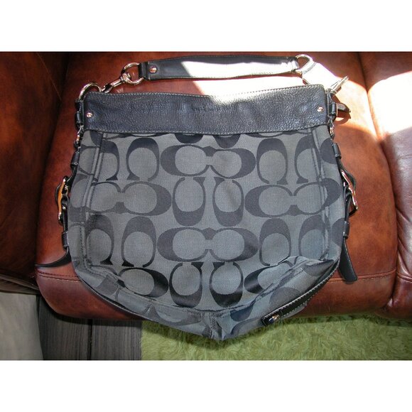 Coach Signature Soho Hobo Bag With Dust Bag - Picture 1 of 8